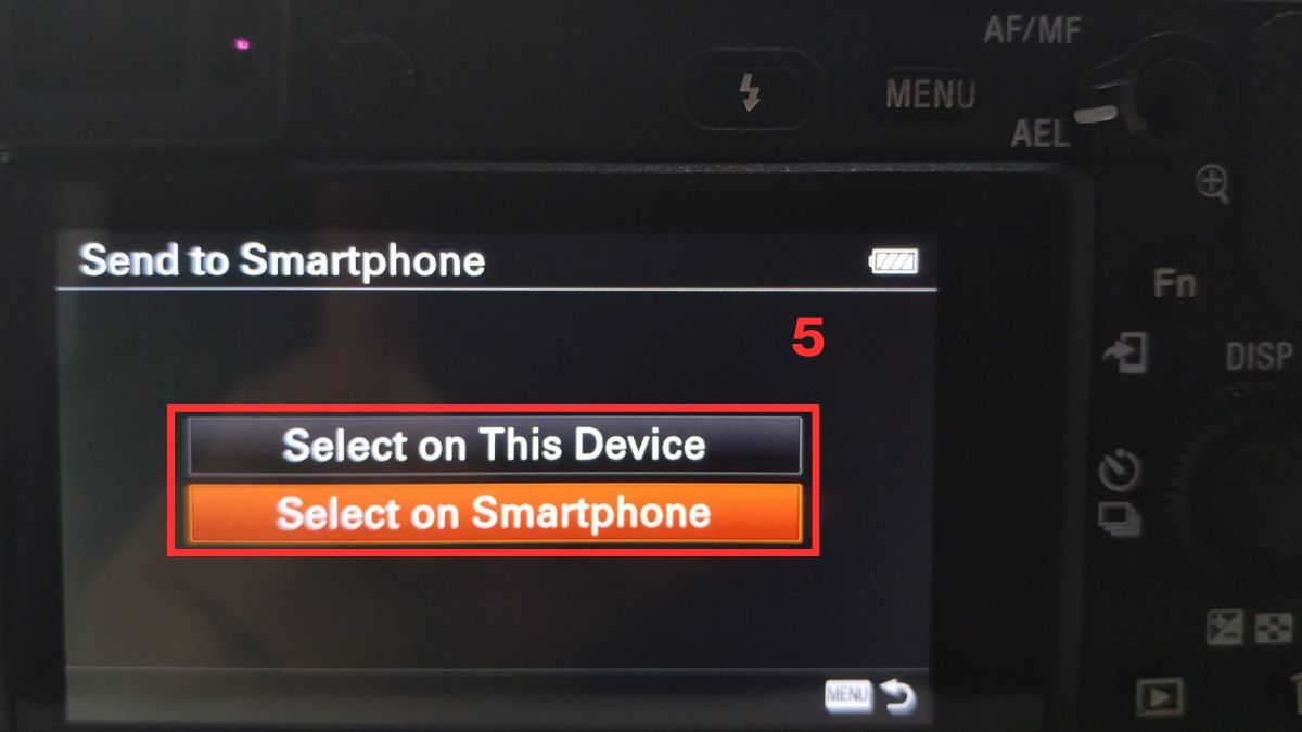 Cách xuất ảnh từ máy ảnh Sony bằng Imaging Edge Mobile bước 3