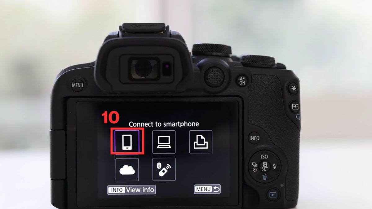 Cách xuất ảnh từ máy ảnh Canon ra điện thoại bằng Canon Camera Connect bước 4