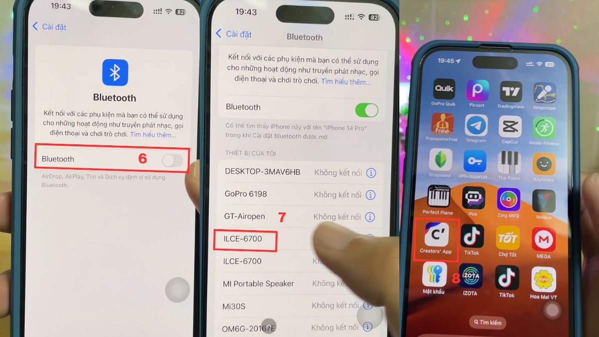 Cách xuất ảnh từ máy ảnh Sony bằng Creators App bước 3