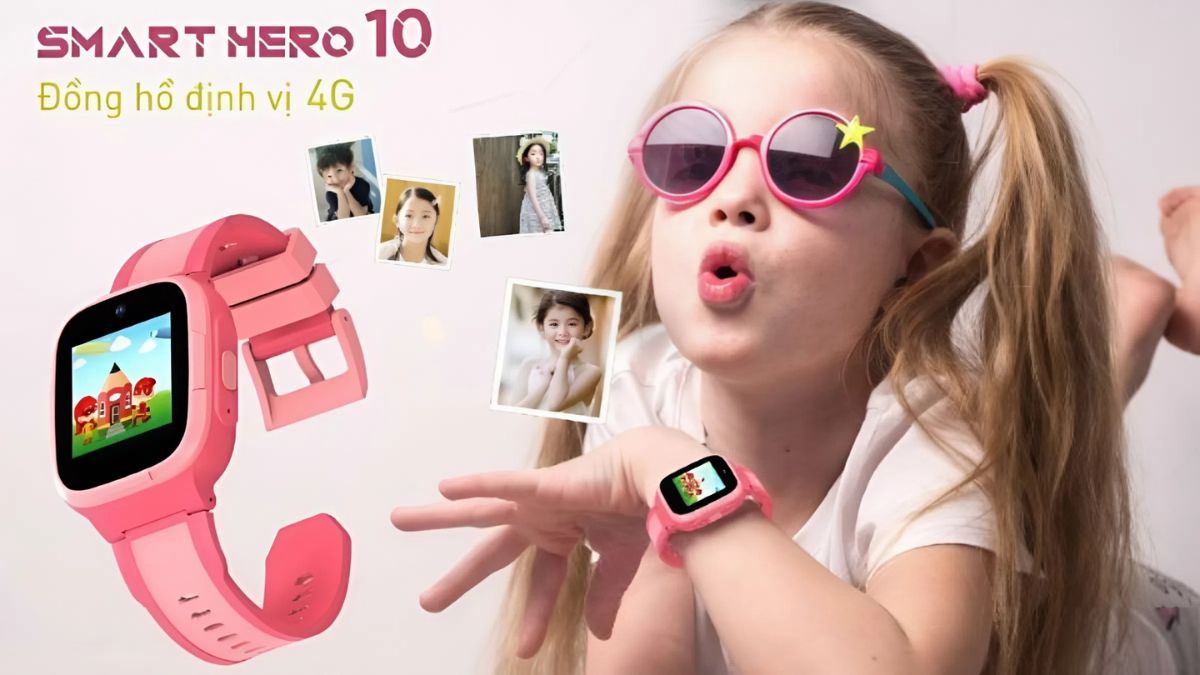 Đồng hồ định vị trẻ em Masstel Smart Hero 10