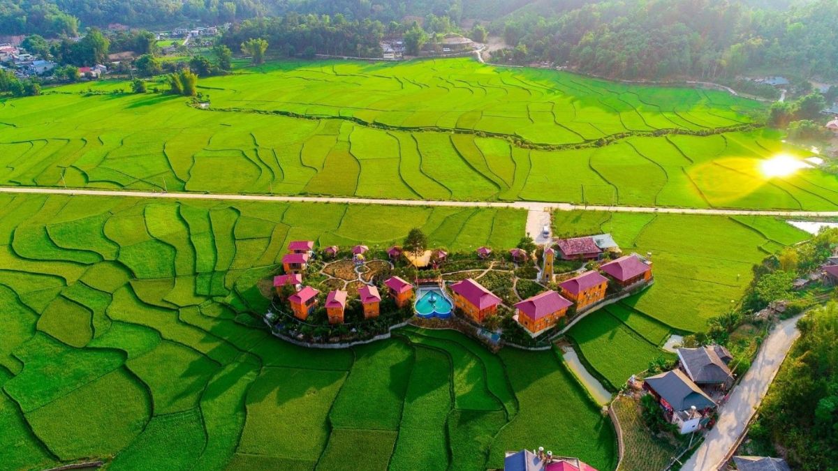 Ảnh đẹp Lai Châu đồi núi hùng vĩ.