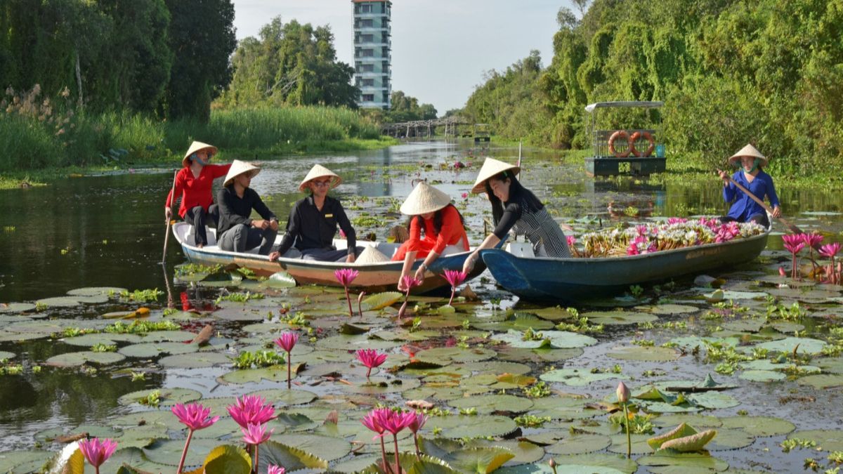 Ảnh đẹp Long An đẹp mọi góc nhìn.