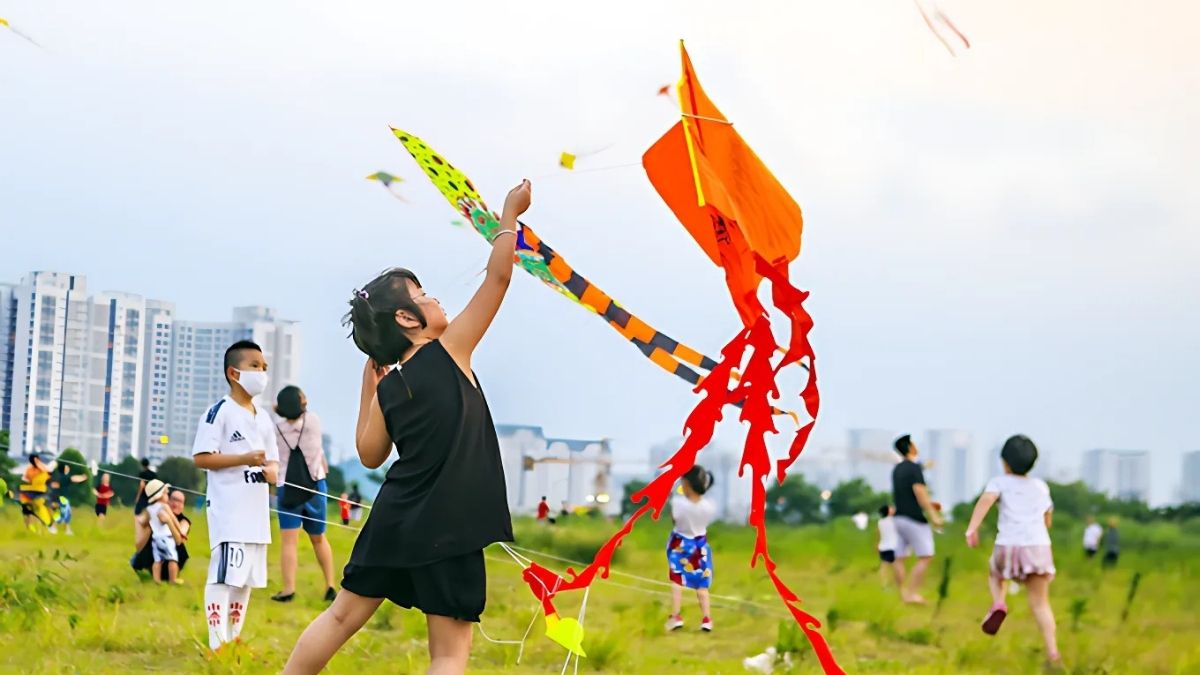 Ảnh cánh diều thơ mộng