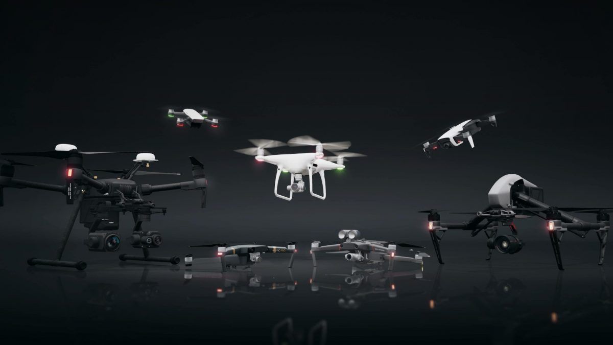 Một số dòng drone tương thích với DJI Flight Simulator