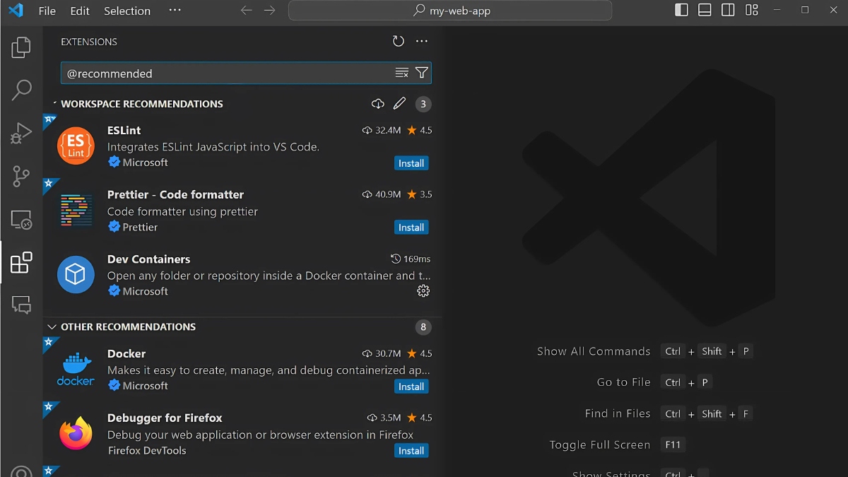 Extension Visual Code hỗ trợ lập trình với nhiều ngôn ngữ khác nhau