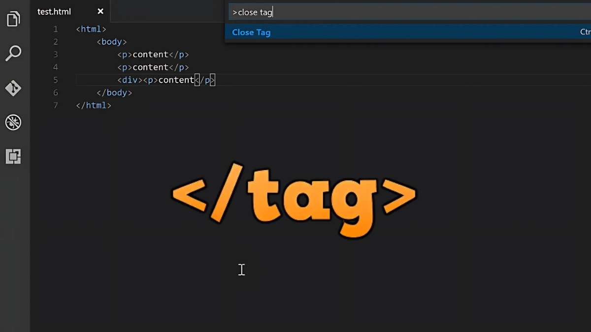 Extension Visual Code - Auto Close Tag