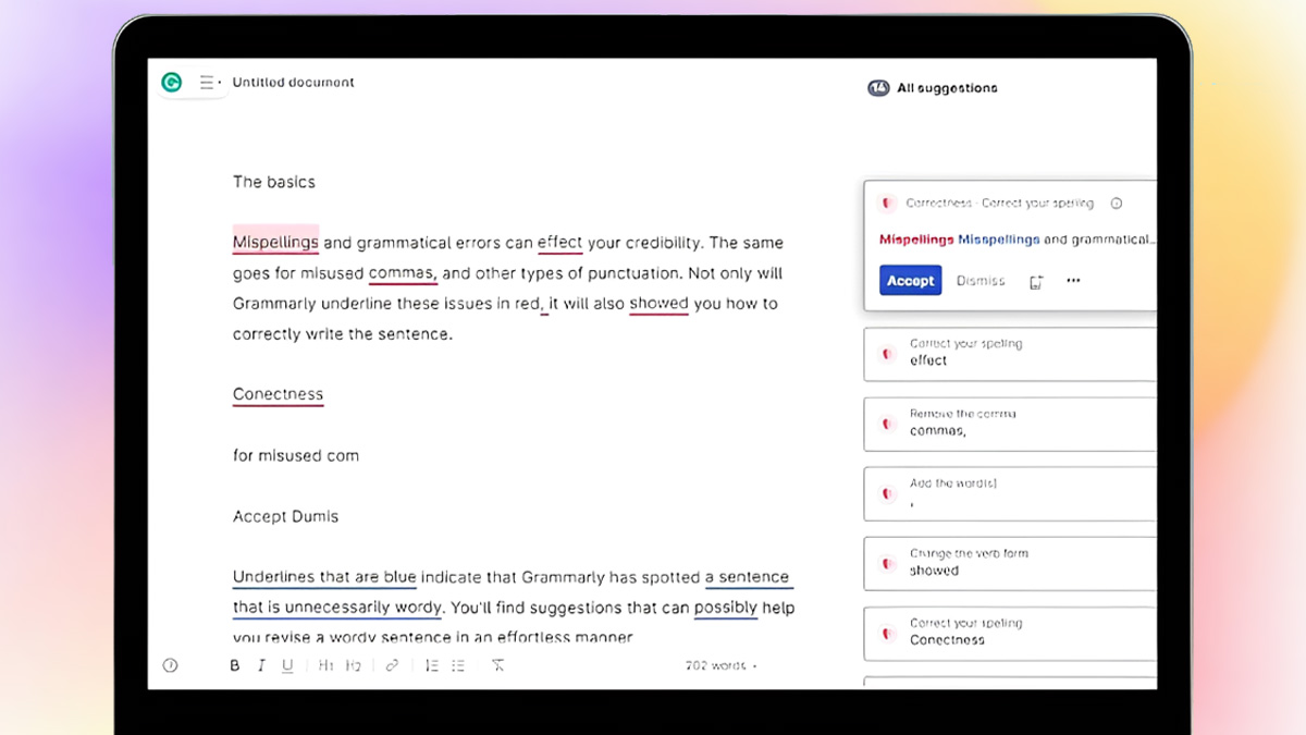 Cách sử dụng Grammarly AI chi tiết