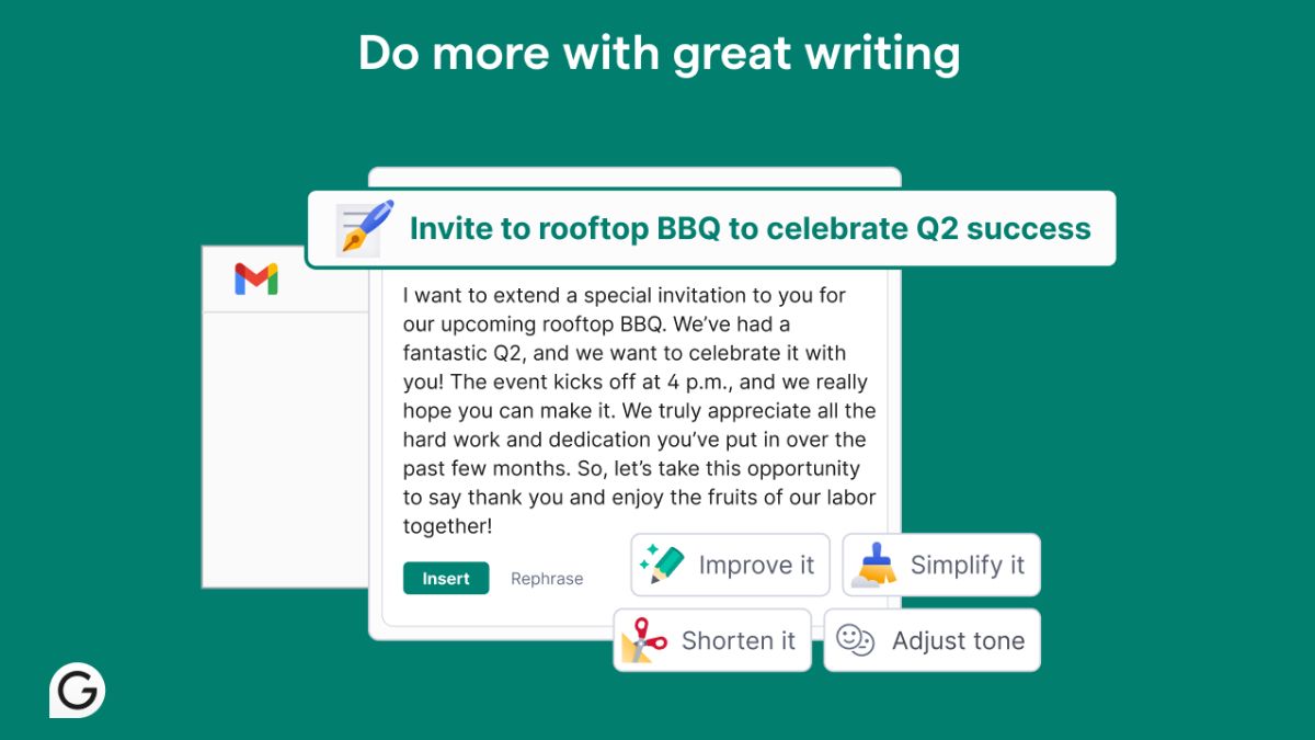 Các tính năng nổi bật của tiện ích Grammarly