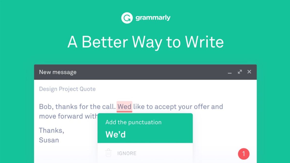 Những lợi ích khi sử dụng Grammarly Extension
