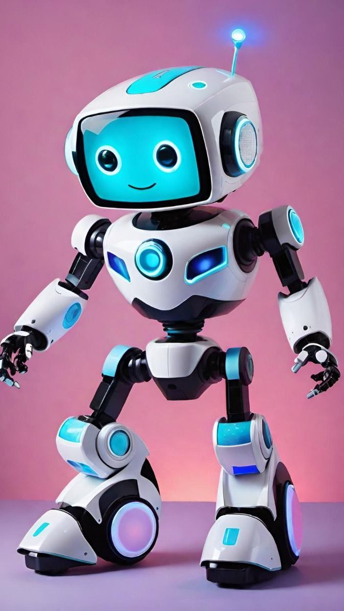Hình nền robot đầy màu
