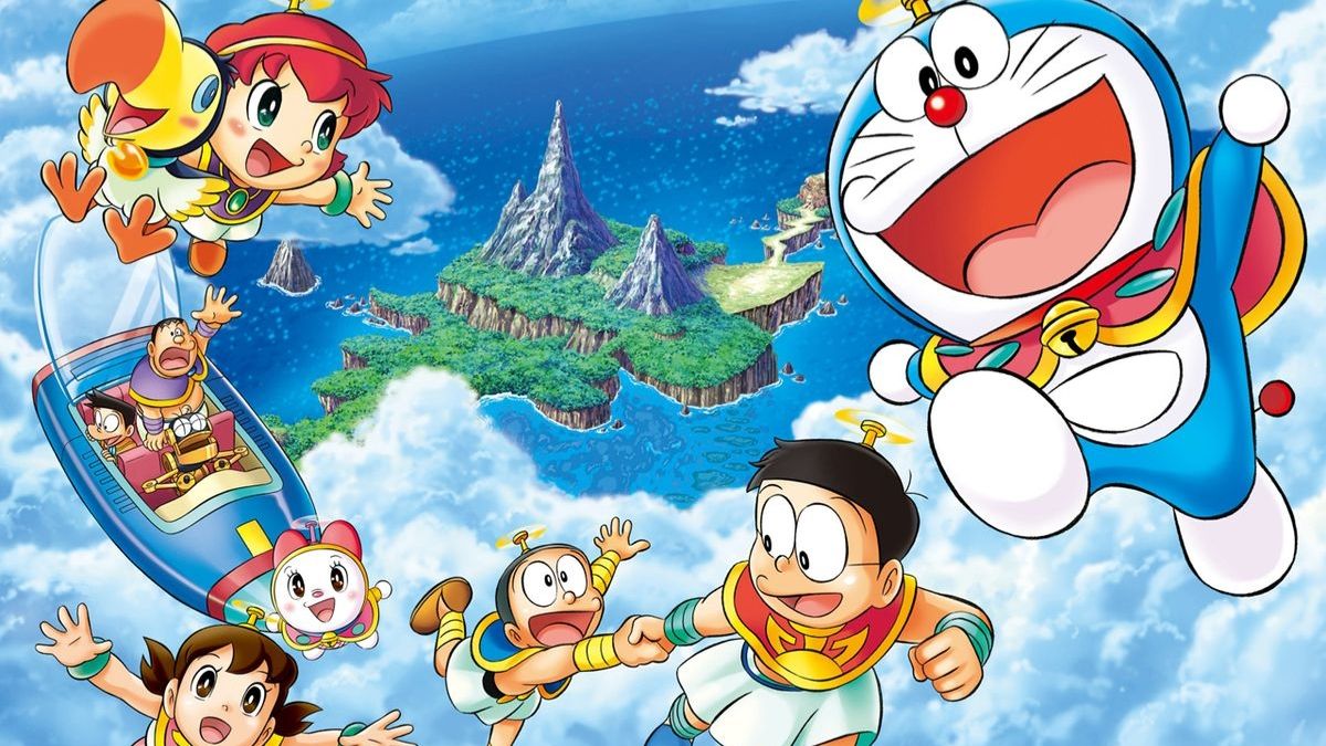 Hình nền Doraemon cute với những cuộc phiêu lưu kỳ thú