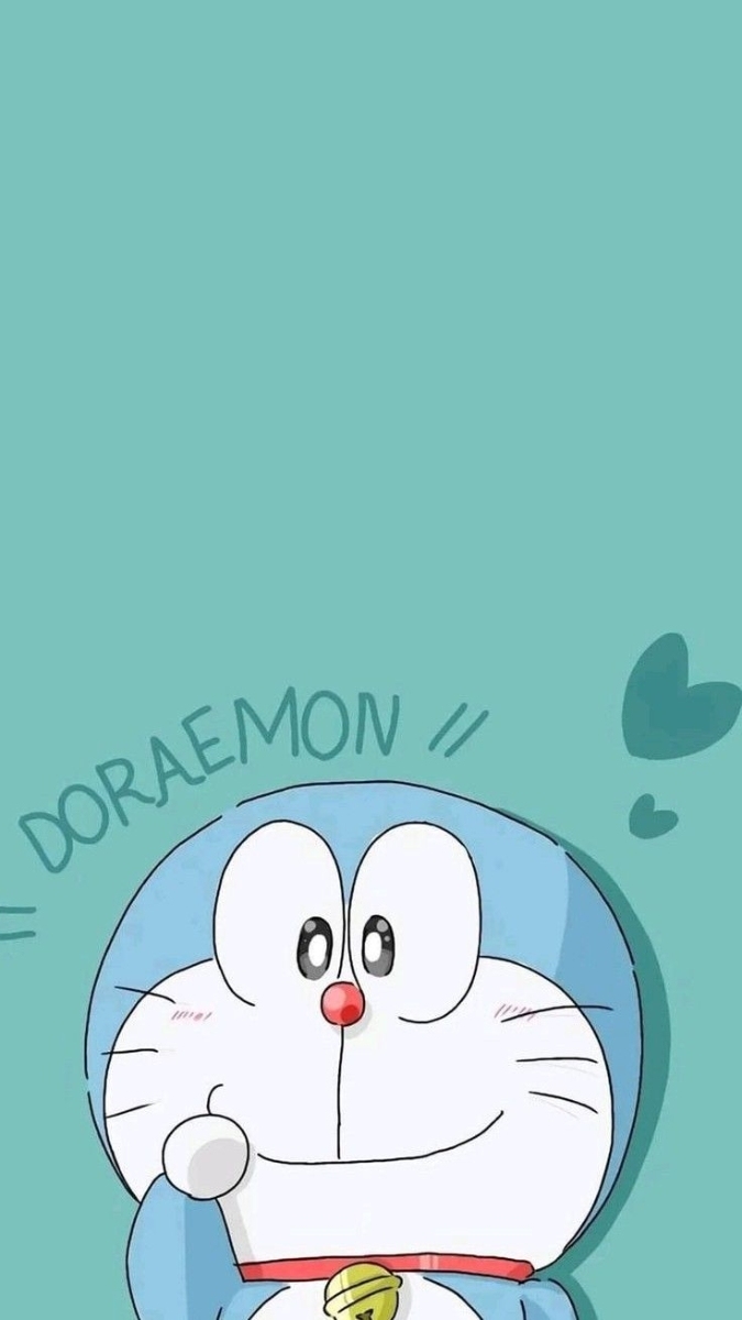 Hình nền Doraemon cute đang cười