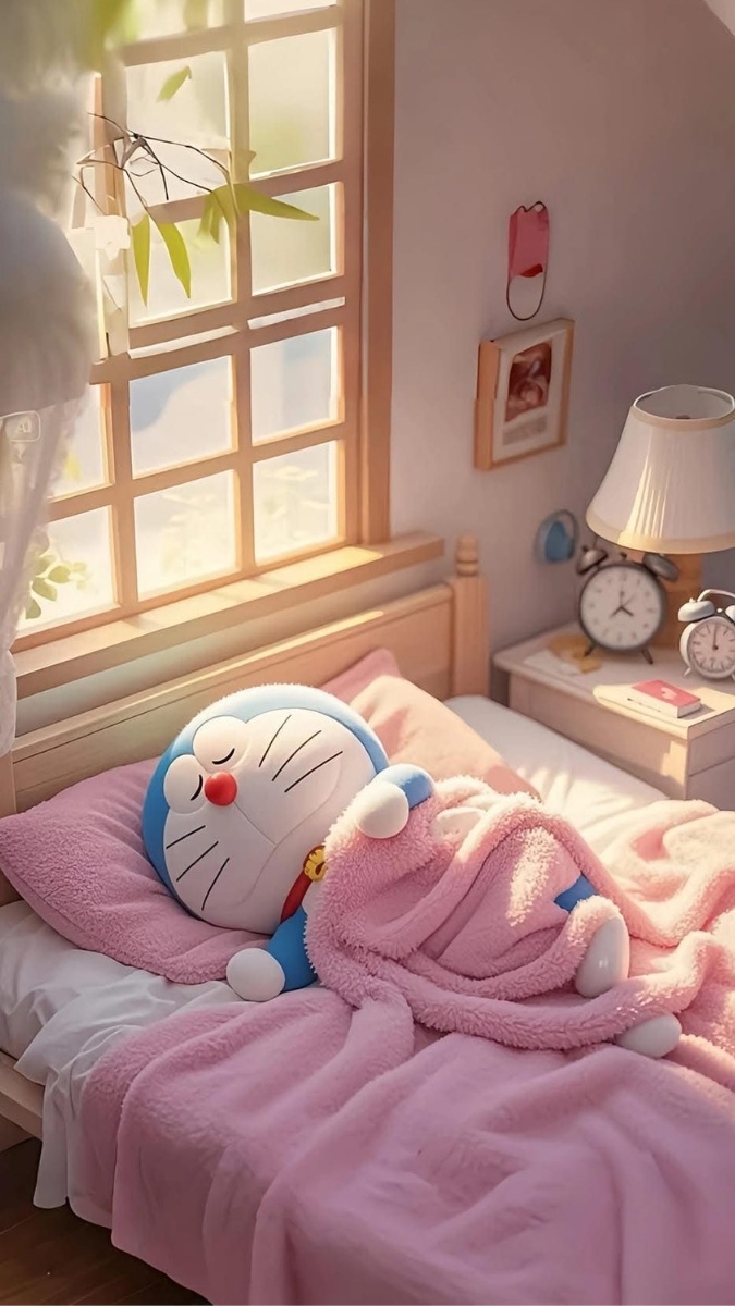 Hình nền Doraemon cute chibi