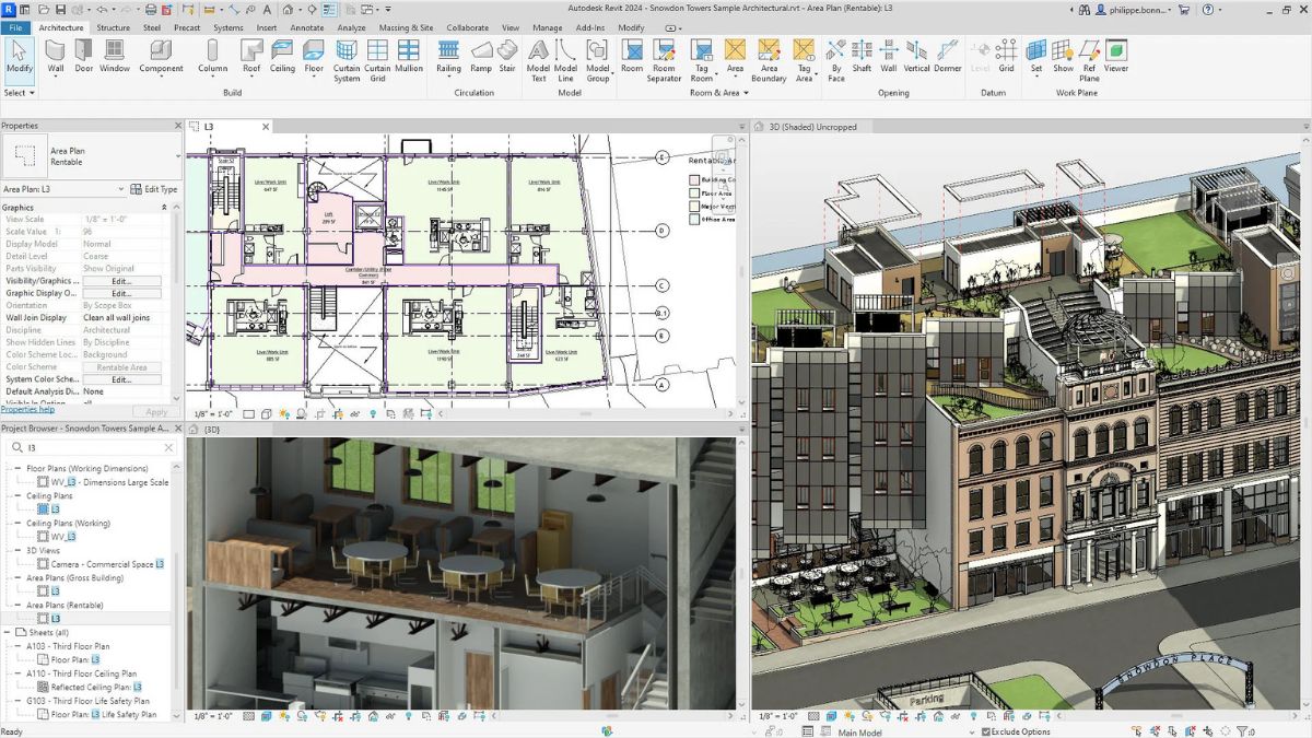 Phần mềm thiết kế đồ họa Revit