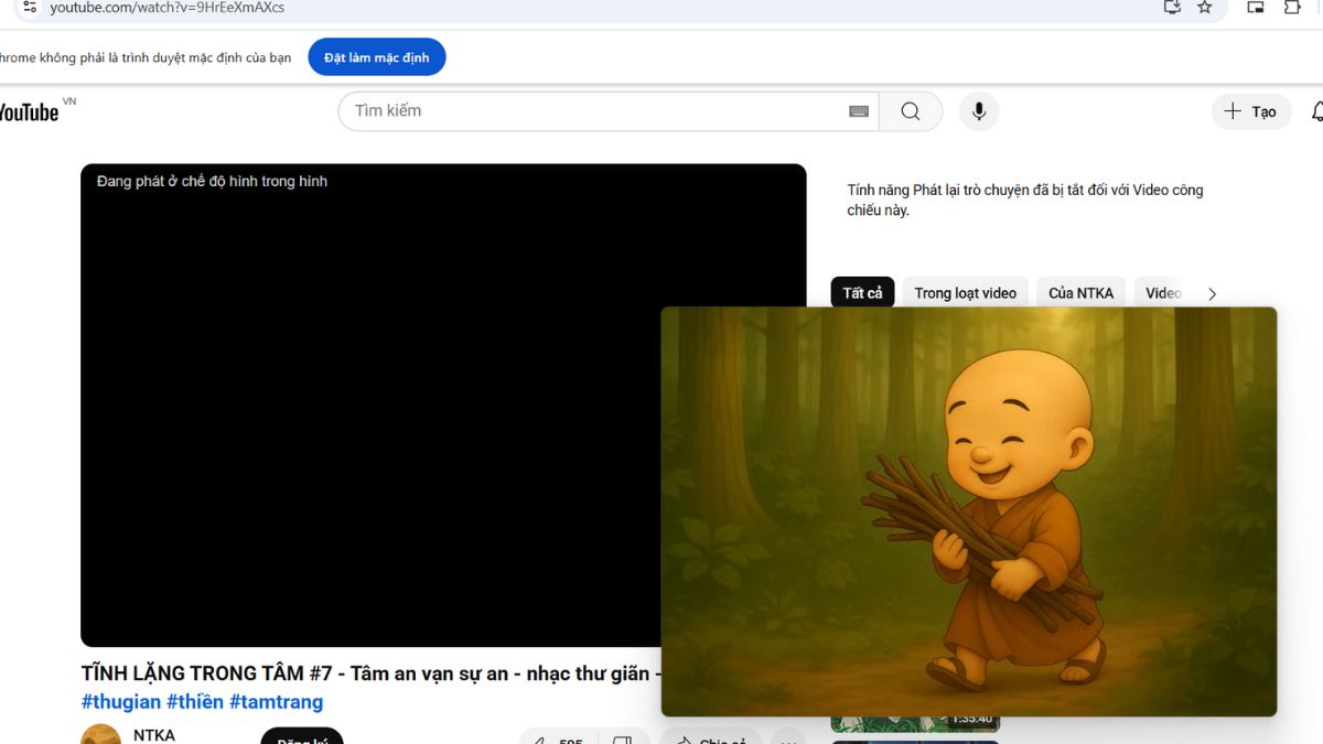 Cách sử dụng Picture in Picture Extension - bước 3