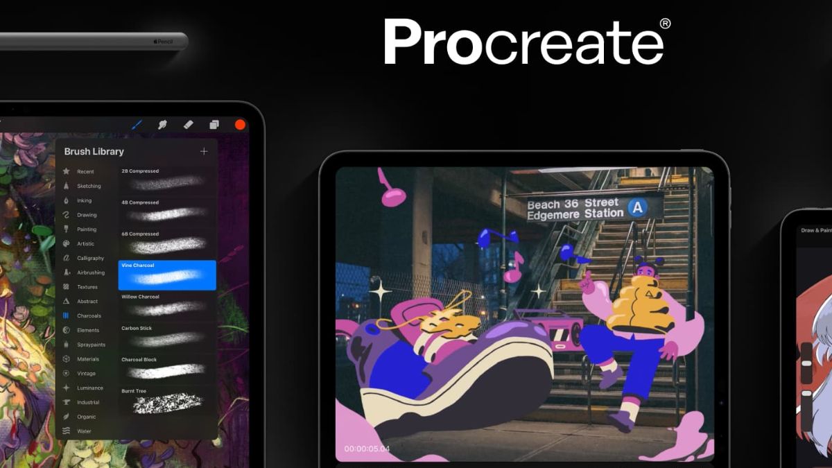Những tính năng nổi bật của Procreate