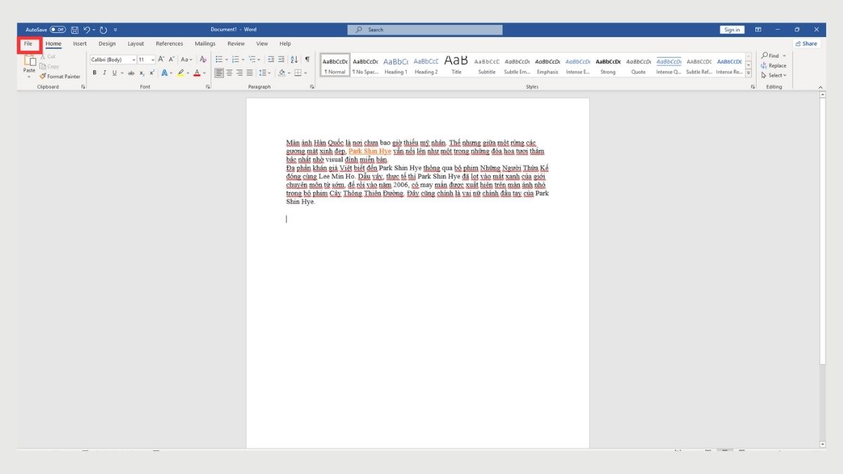 Cách chuyển file Word sang PDF bằng phần mềm doPDF - bước 1