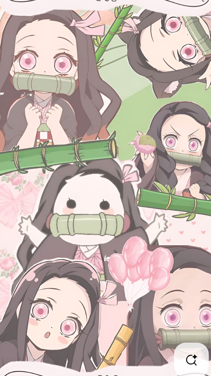Hình nền Nezuko cổ điển
