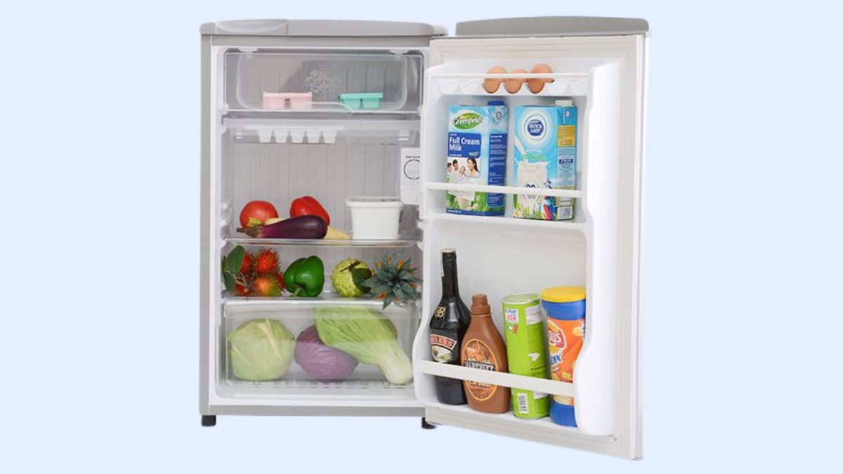 Kích thước tủ lạnh mini Sanyo SR-9JR