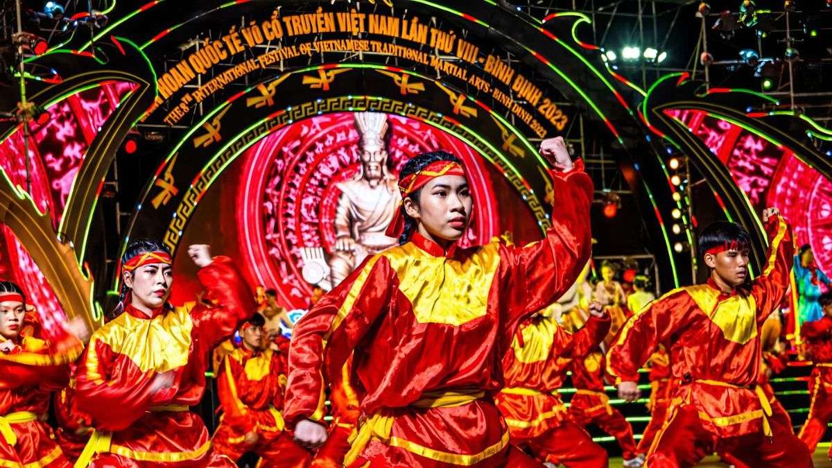 Festival võ thuật tại Bình Định