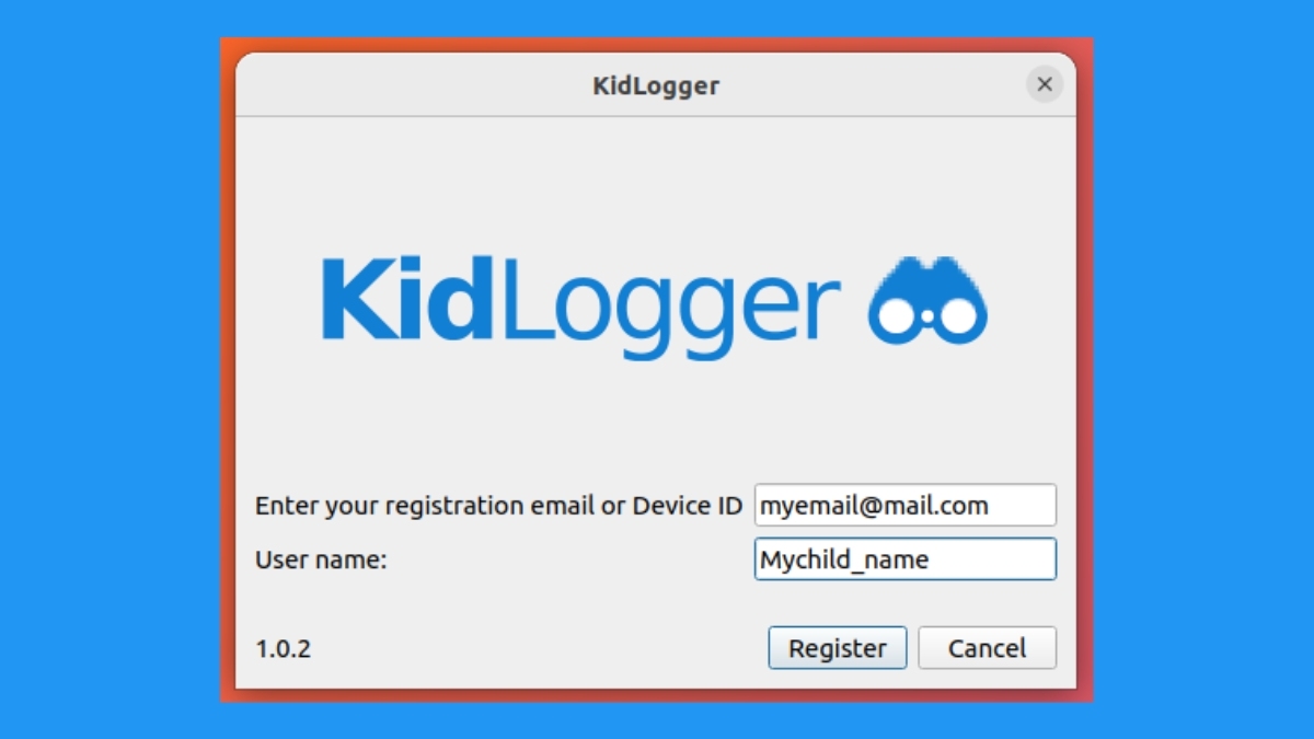 Phần mềm trẻ em Kidlogger