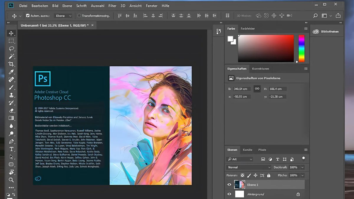 Phần mềm vẽ Adobe Photoshop