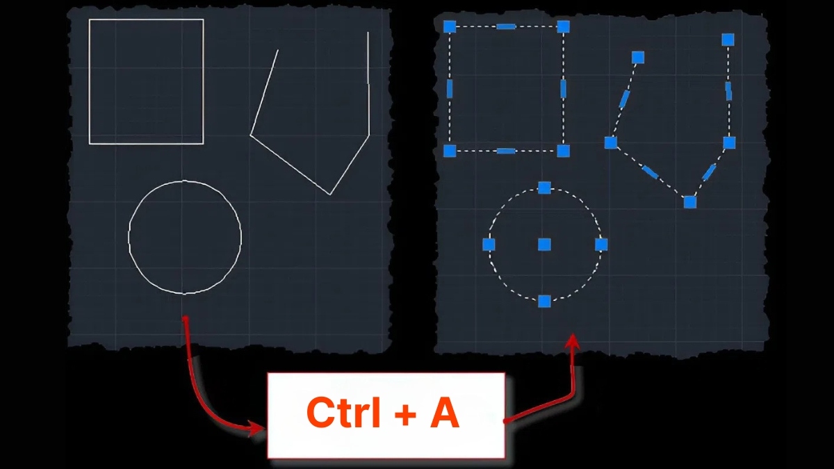 Các phím tắt AutoCAD cơ bản cho người mới trong thủ thuật AutoCAD