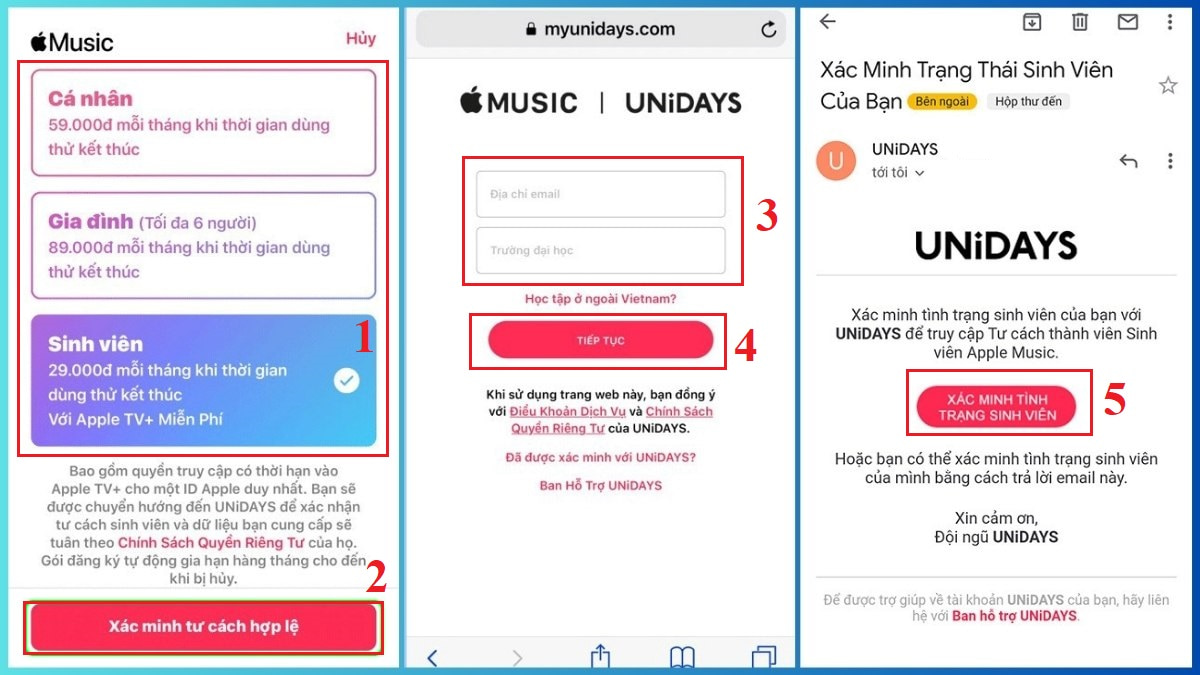 Tải nhạc trên iPhone bằng Apple Music - bước 1
