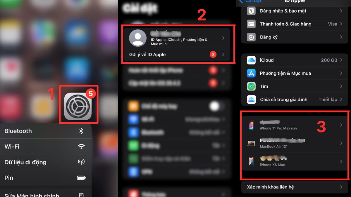Cách kiểm tra iCloud đang đăng nhập bao nhiêu thiết bị