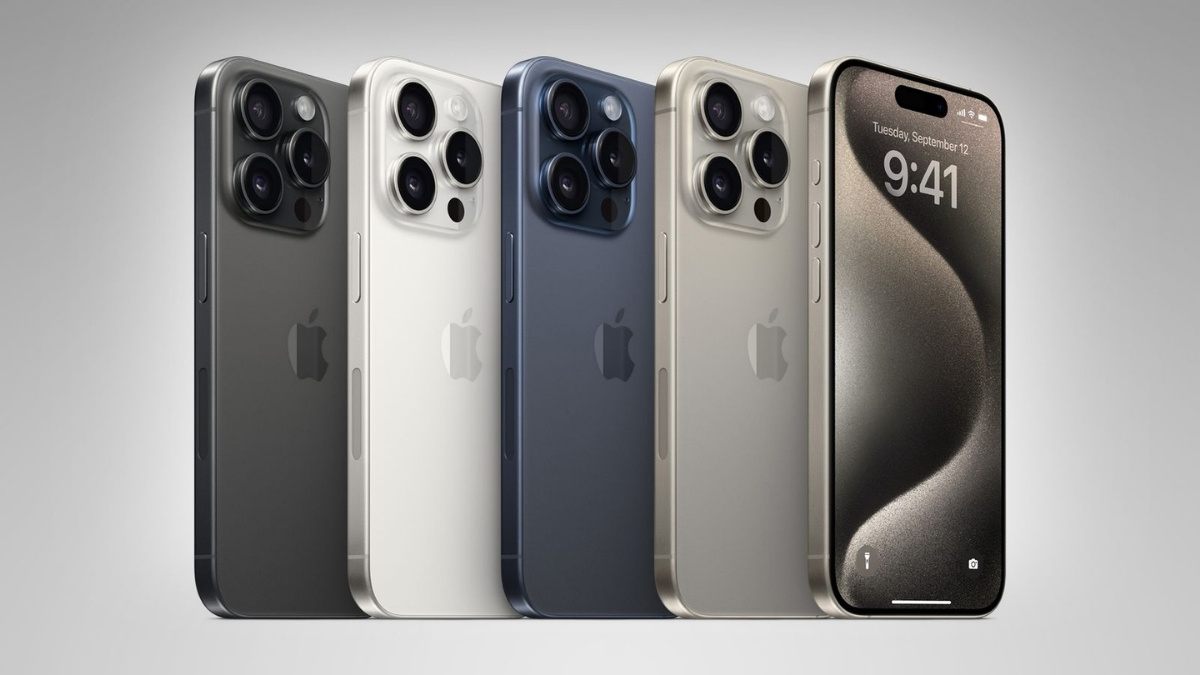 iPhone 15 Pro Max không có màu hồng