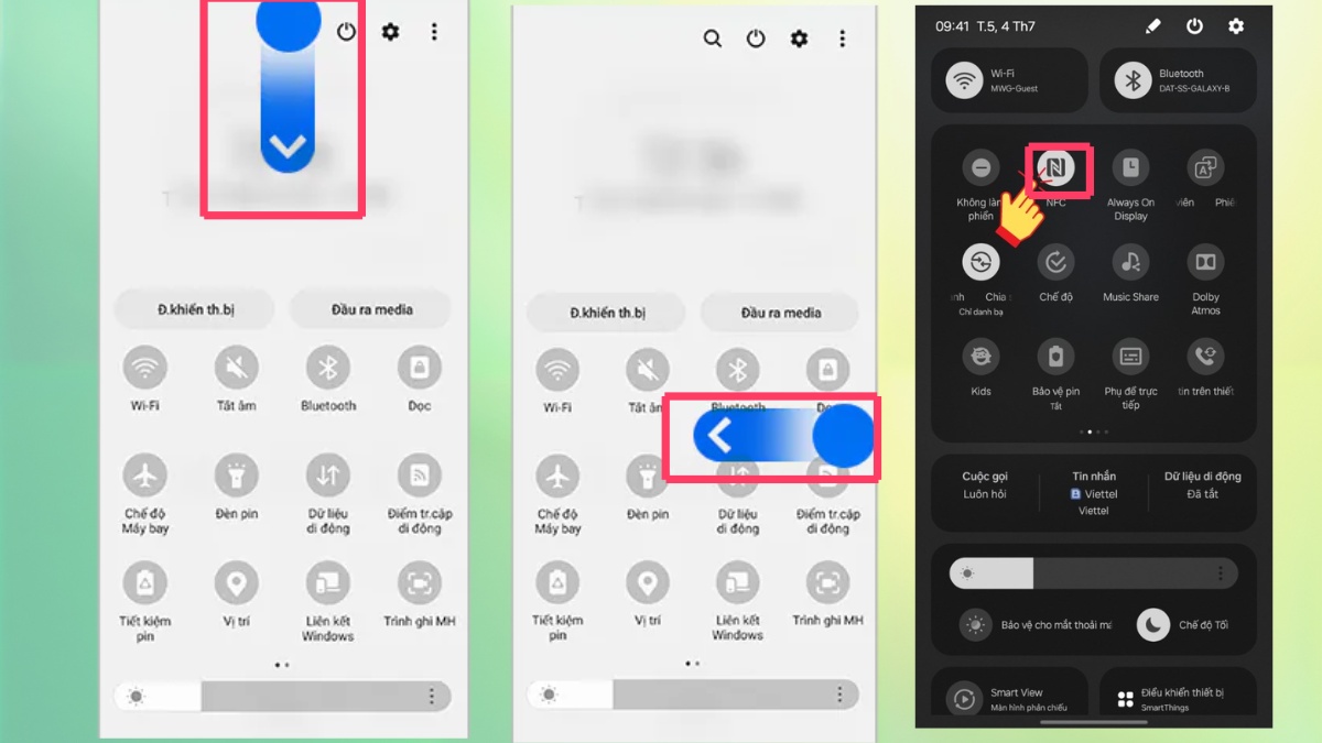 Kích hoạt NFC trên điện thoại Samsung (Samsung Pay/Wallet)