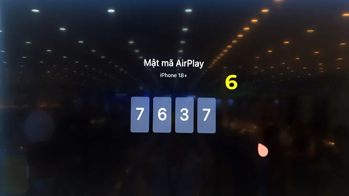 Cách kết nối iPhone với Tivi bằng AirPlay - bước 5