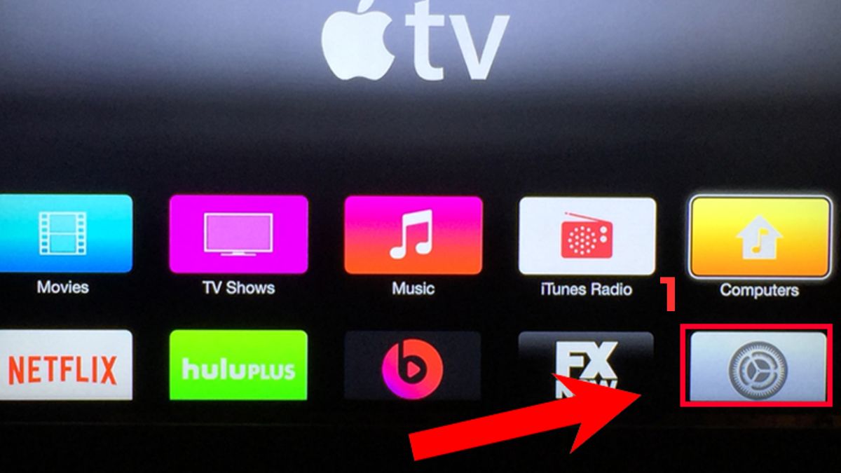 Cách kết nối iPhone với tivi Samsung bằng AirPlay - bước 1