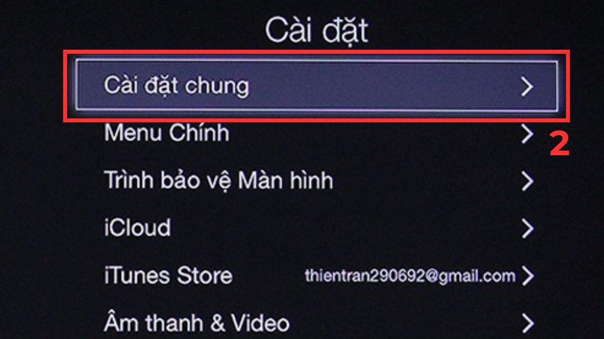 Cách kết nối iPhone với tivi Samsung bằng AirPlay - bước 2