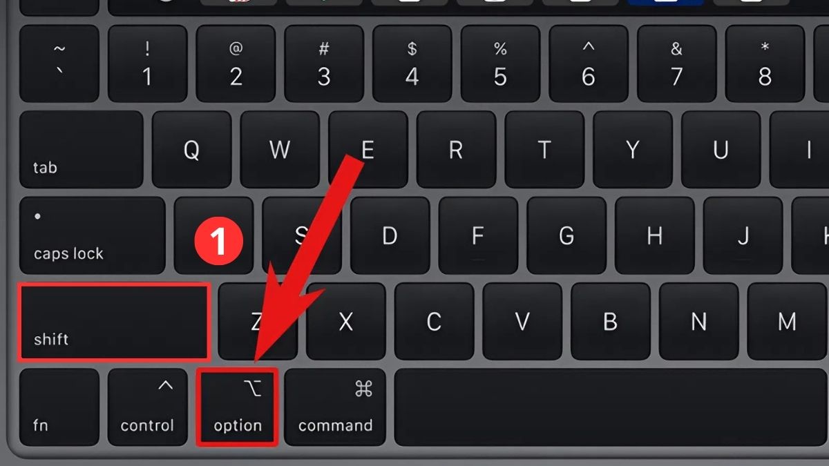 Khắc phục AirPods không kết nối được với MacBook bằng cách reset Bluetooth - bước 1
