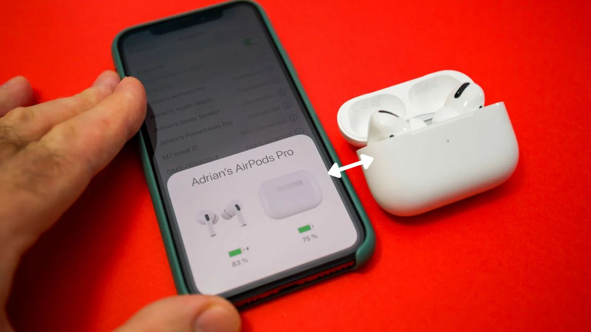 Khắc phục AirPods không kết nối được với iPhone, iPad bằng cách để các thiết bị gần nhau