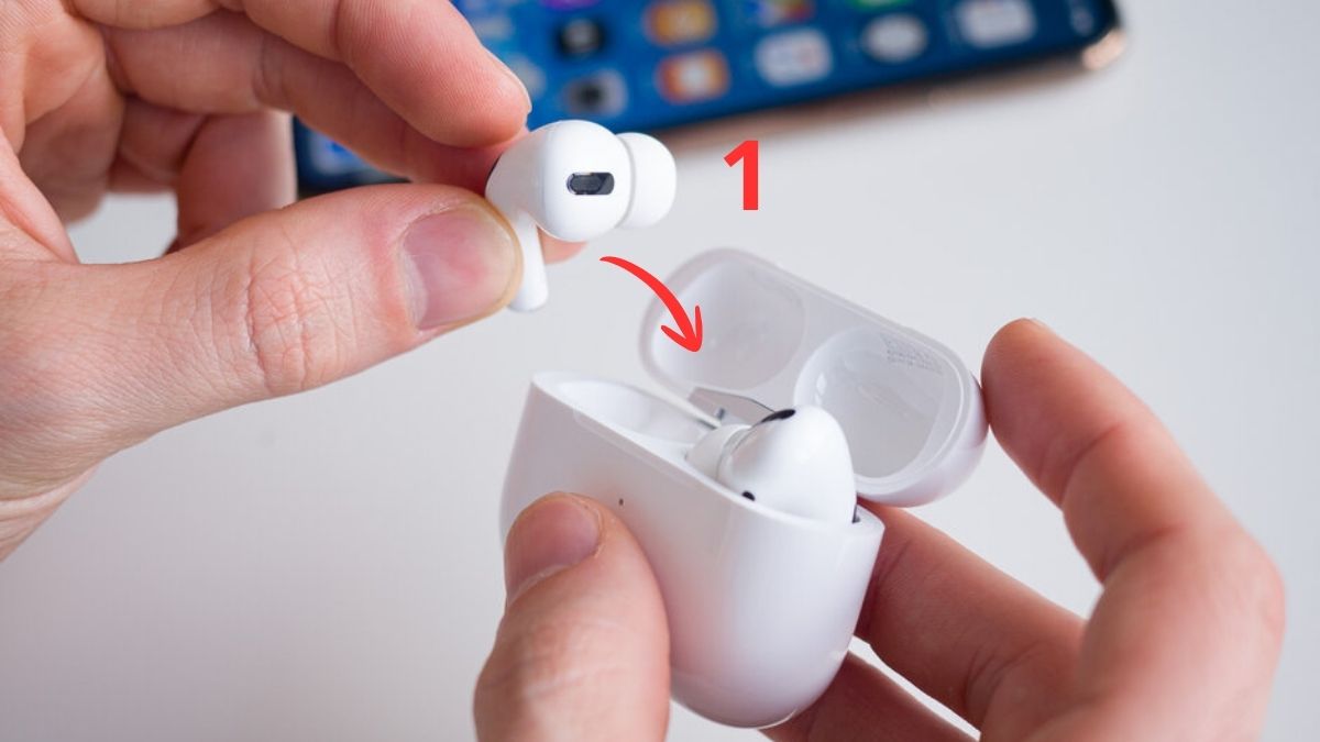 Khắc phục AirPods không kết nối được với iPhone, iPad bằng cách cài lại Airpods - bước 1