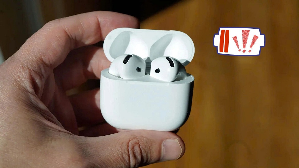 Không dùng cạn kiệt mới sạc khi AirPods sạc không vào pin