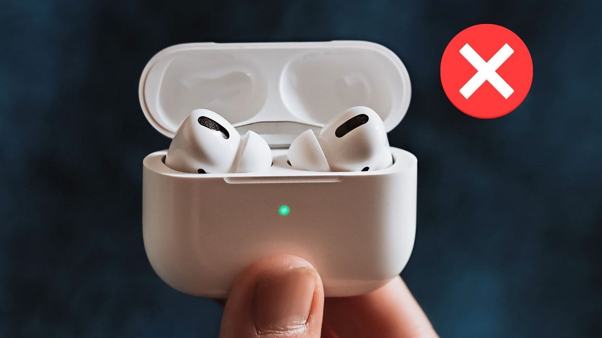 Hạn chế mở nắp khi đang sạc khi AirPods sạc không vào pin