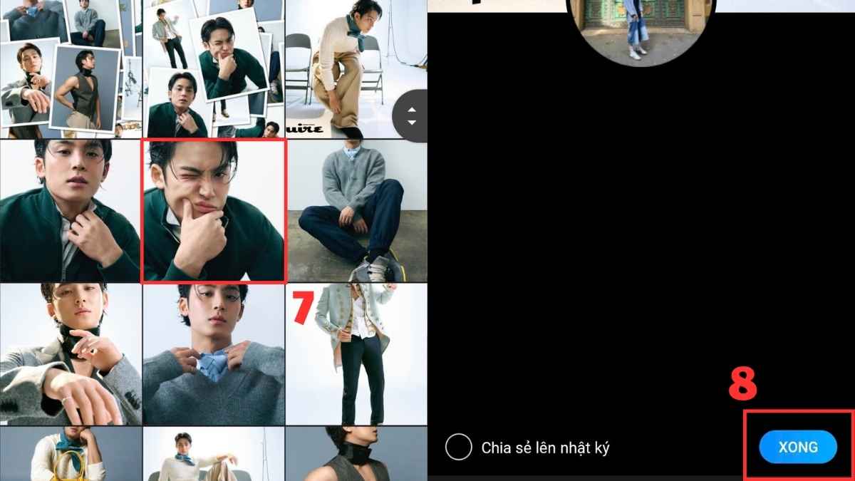 Cách đổi ảnh bìa Zalo chất lượng - bước 3