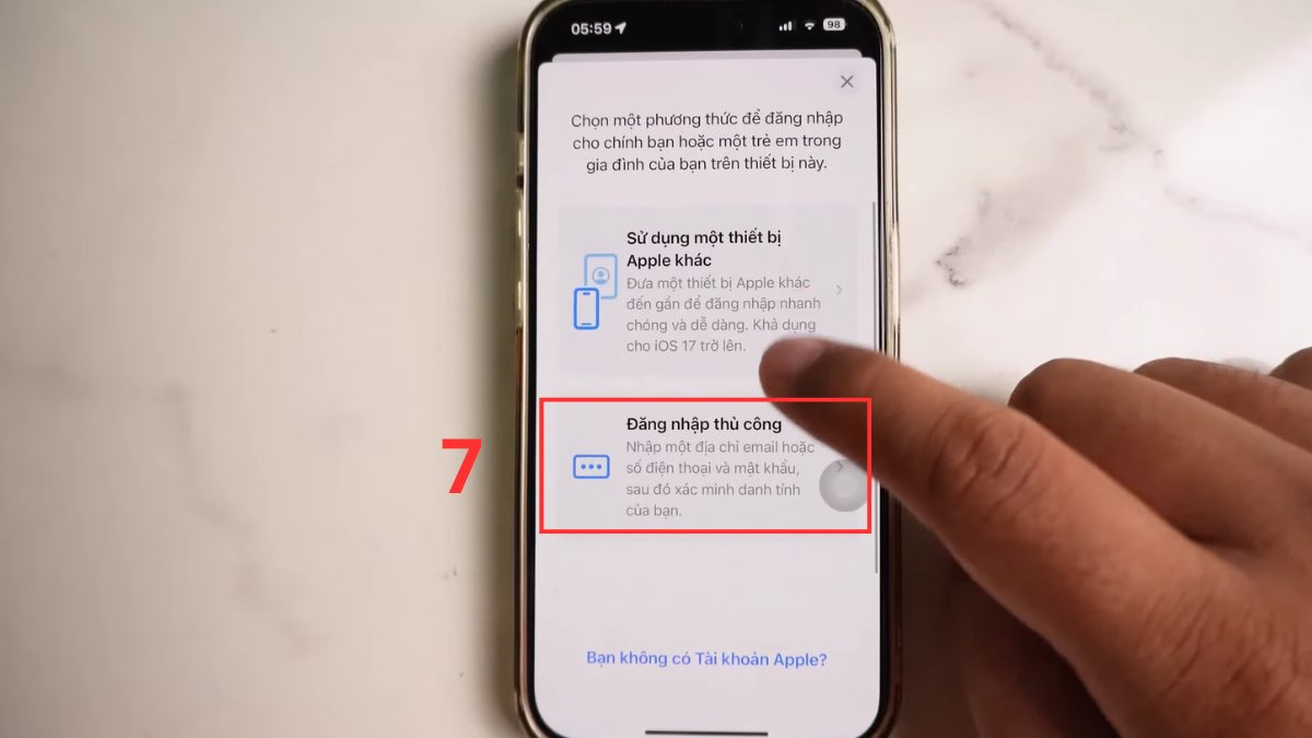 Khắc phục App Store bị dính iCloud cũ bằng cách đăng xuất iCloud cũ - bước 4