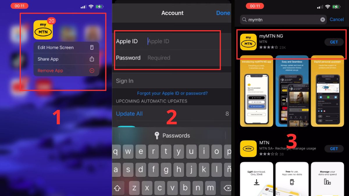 Khắc phục App Store bị dính iCloud cũ bằng cách gỡ, cài đặt lại ứng dụng bằng iCloud mới