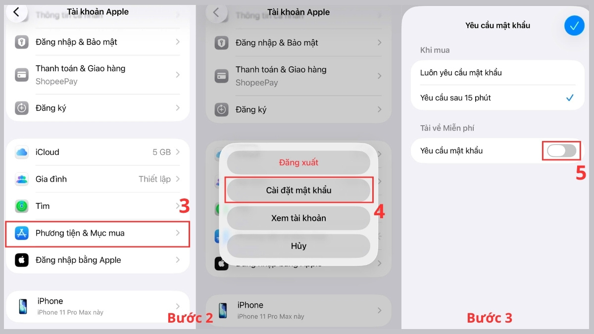 Tải ứng dụng App Store không cần mật khẩu iPhone - bước 2