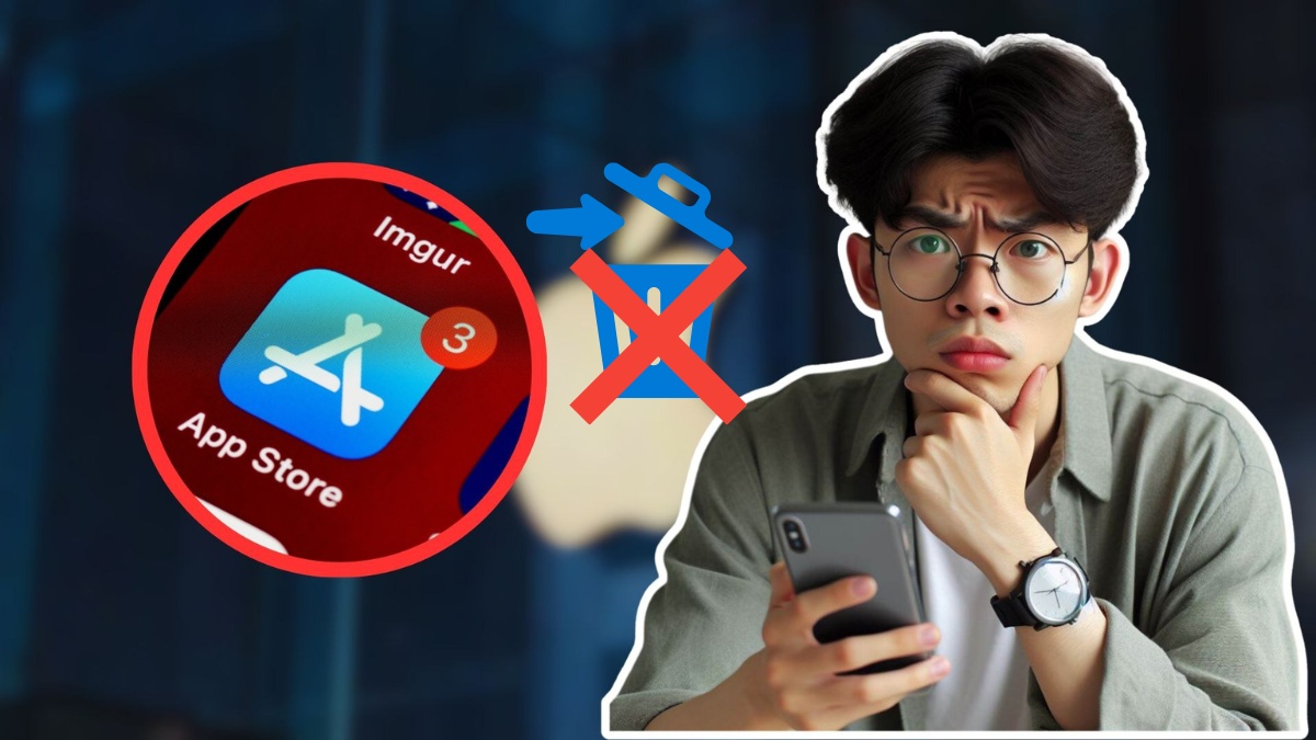 Không thể xóa App Store được