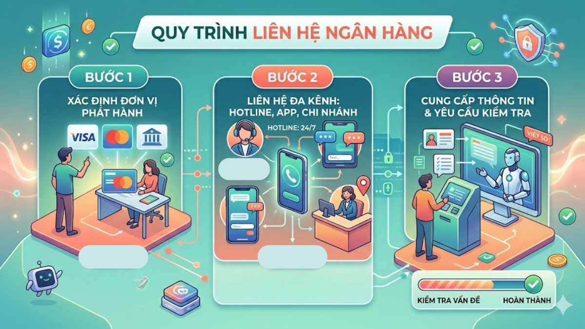 Liên hệ ngân hàng hoặc đơn vị cung cấp dịch vụ khi App Store yêu cầu xác minh thanh toán