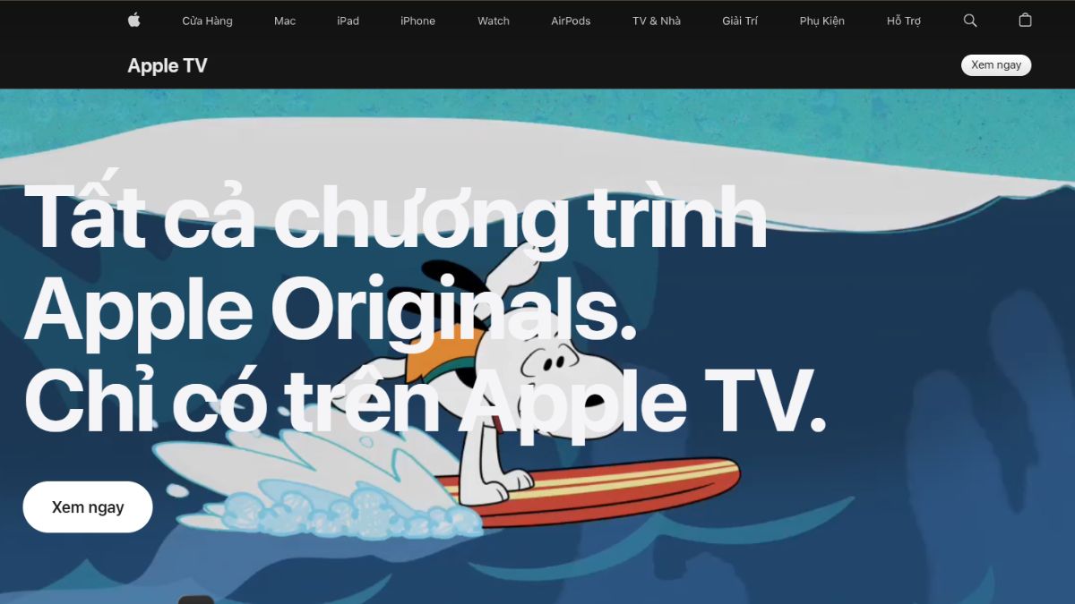 Apple TV+ là app tải phim cho iPhone độc quyền trên Apple