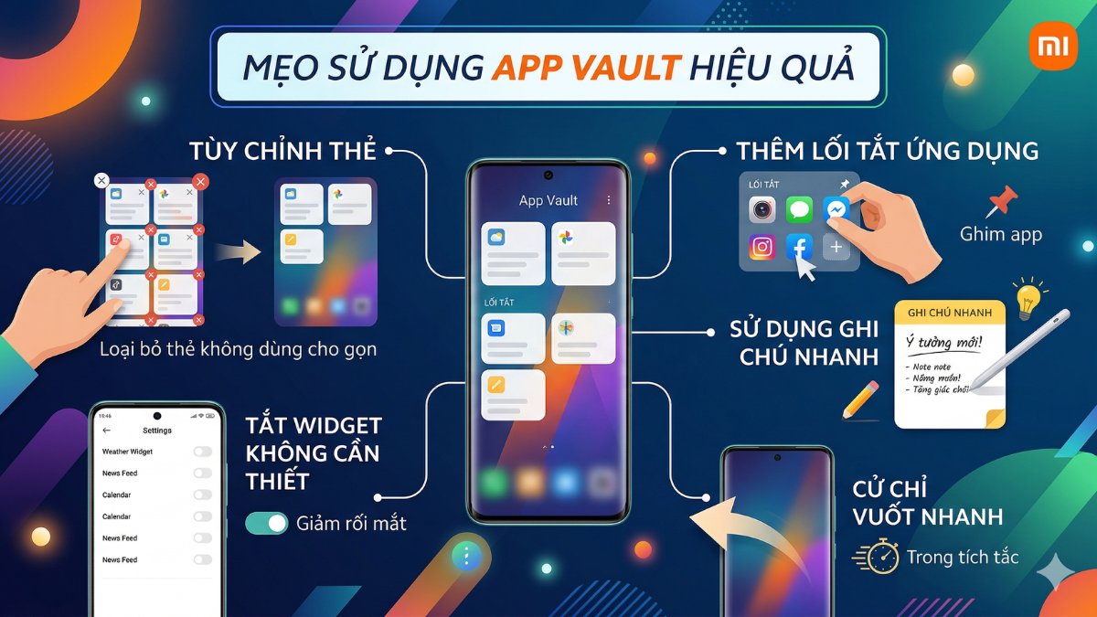 Mẹo sử dụng App Vault hiệu quả 