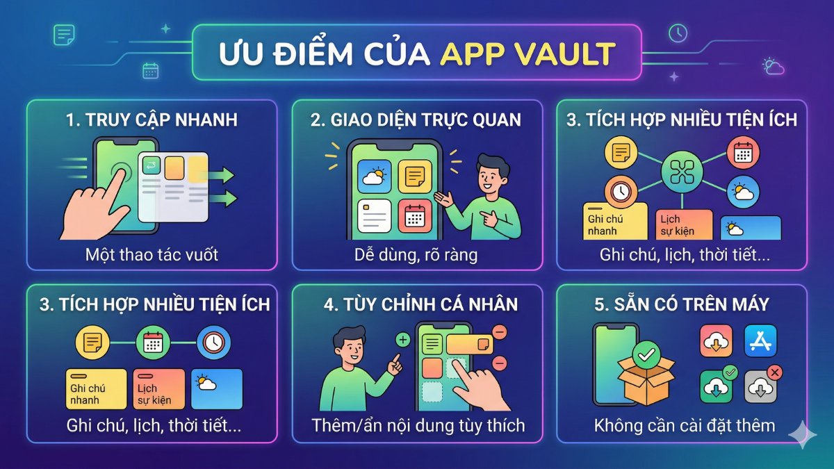Ưu điểm của App Vault