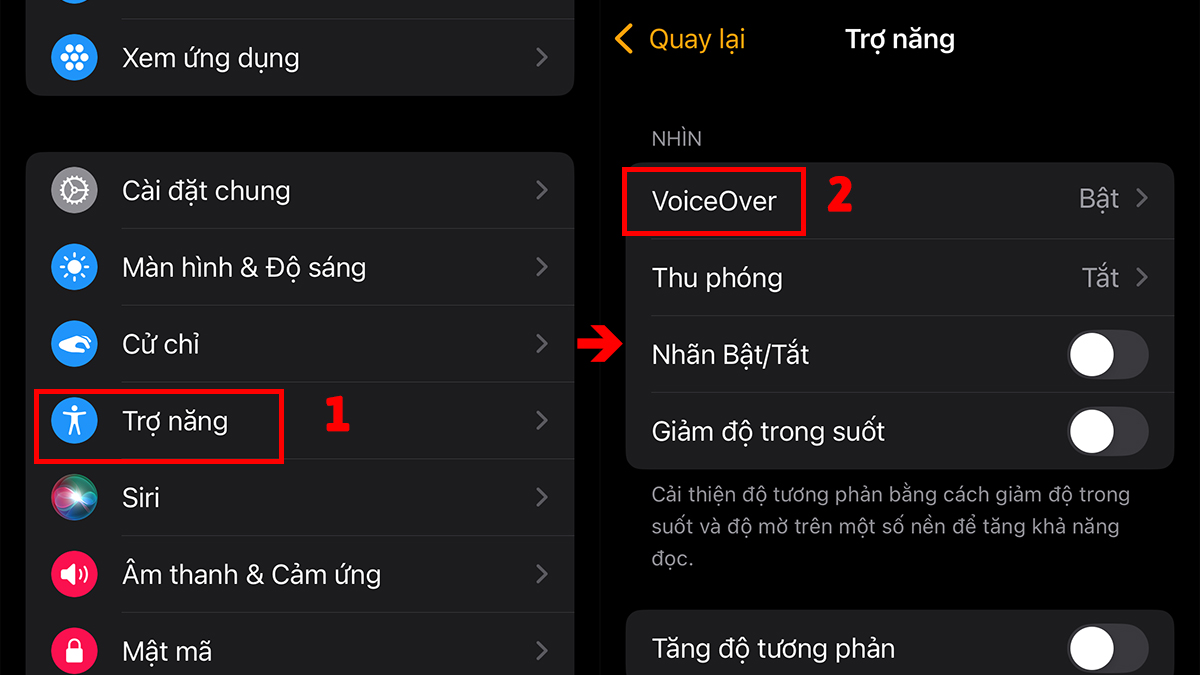 Khắc phục lỗi Apple Watch bị treo táo bằng cách tắt chế độ VoiceOver và Screen Curtain - bước 1