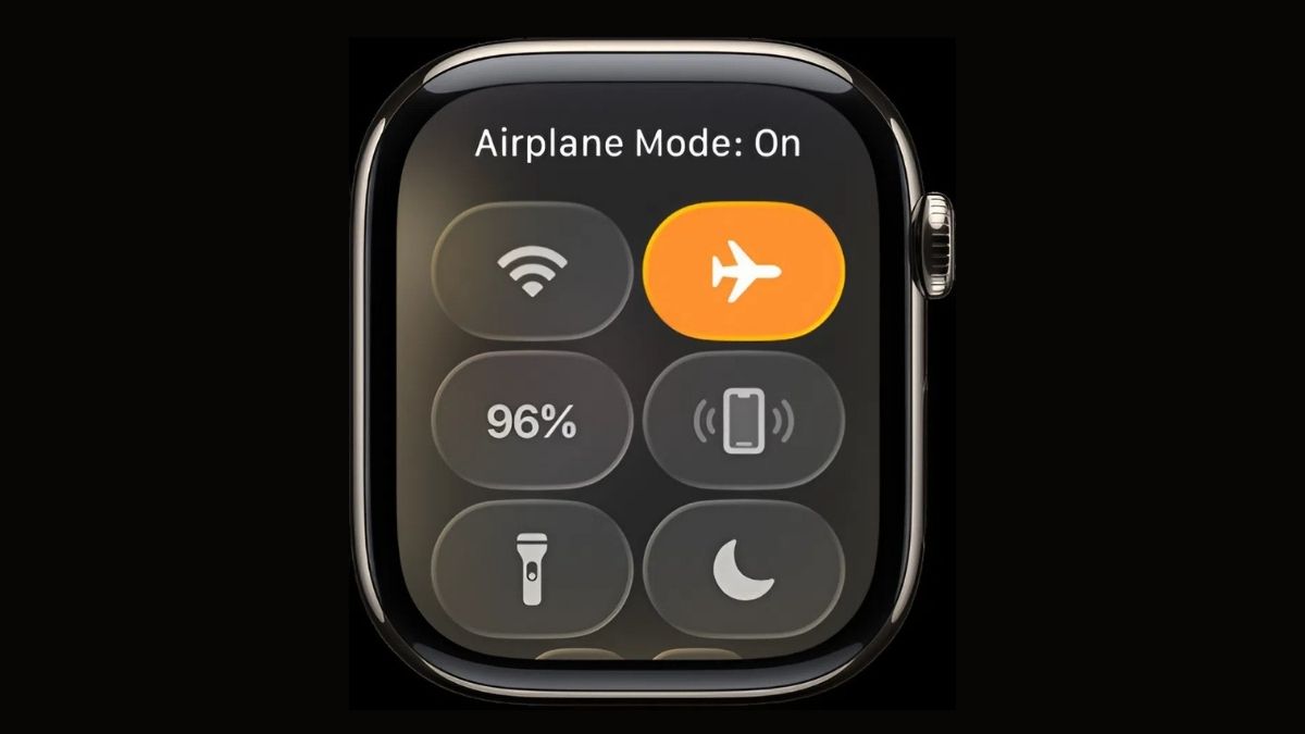 Apple Watch không gọi được do đang bật chế độ máy bay